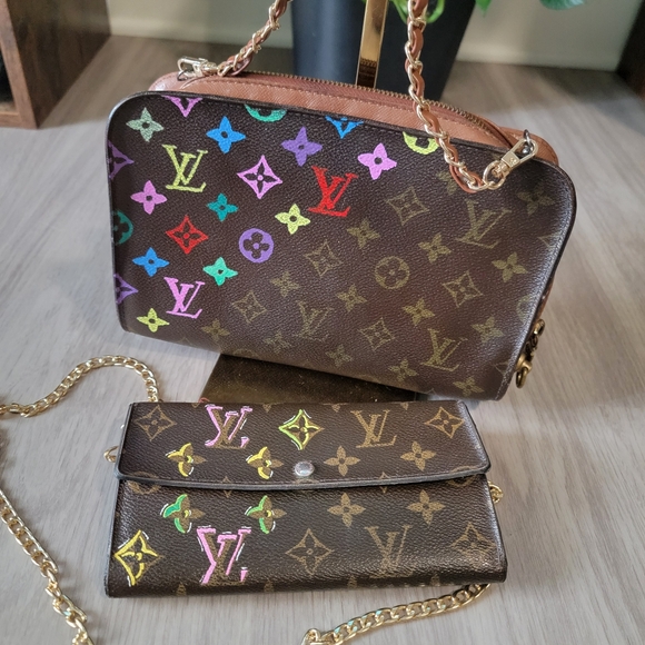 685 Final Deal🔥 Authentic Rare Louis Vuitton Orsay Bag & Porte Monnaie Wallet - Picture 1 of 17